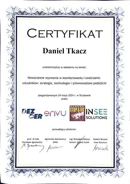 Home 6 certyfikat 0625